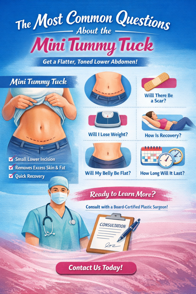 The Most Common Questions About the Mini Tummy Tuck